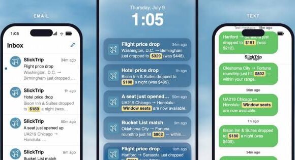 SlickTrip Launches App to Help Travelers Track Real-Time Flight Price Drops and Bucket-List Deals