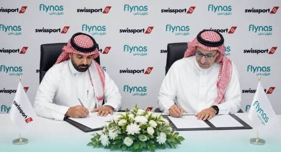 “flynas and Swissport enter into an exclusive equity transaction in Saudi Arabia”